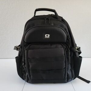 OGIO Alpha Prospect Black Commuter Backpack Padded Laptop Sleeve Multi Pocket